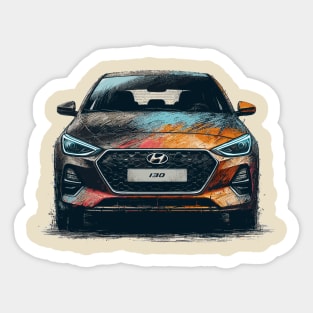 Hyundai I30 Sticker